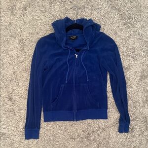 Juicy Couture Blue Women's Hoodie Jacket